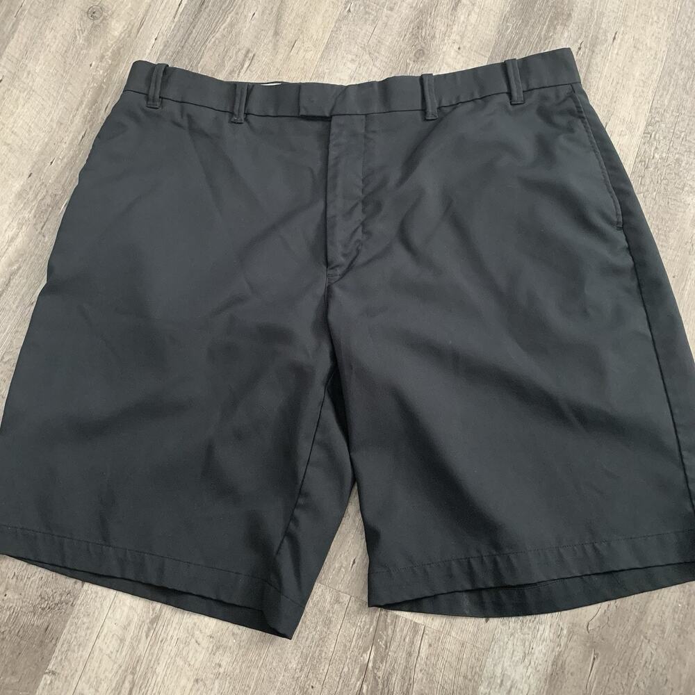 Callaway Golf Shorts Mens Size 40 Black Flat Front Pockets 10” Inseam